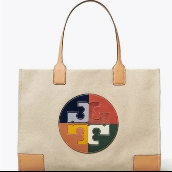 Tory Burch Handbags - Tory Burch ELLA Color-Block Tote